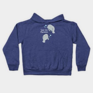 Save the Manatees Kids Hoodie